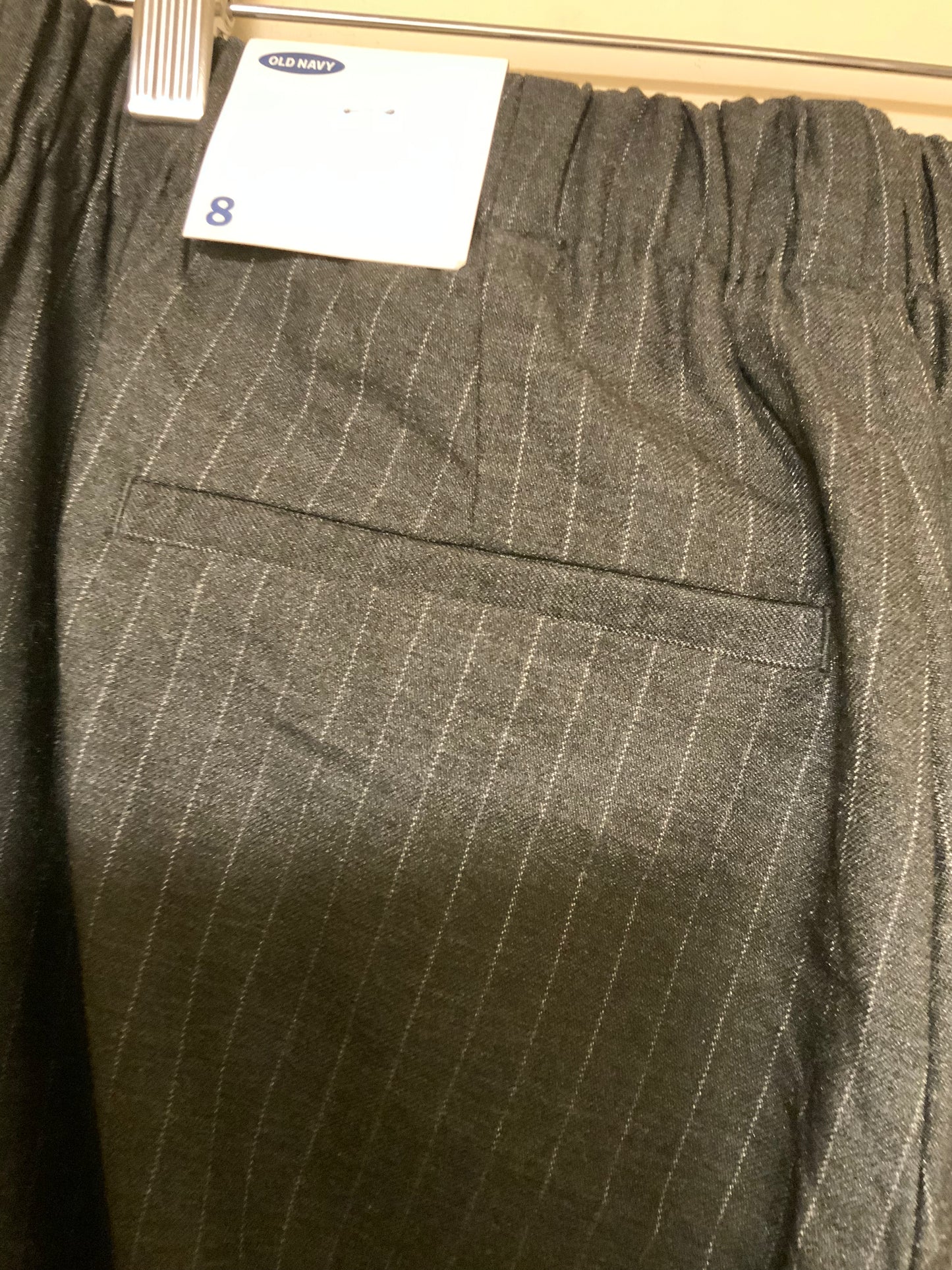 Old Navy High-Waisted Pinstripe Pants