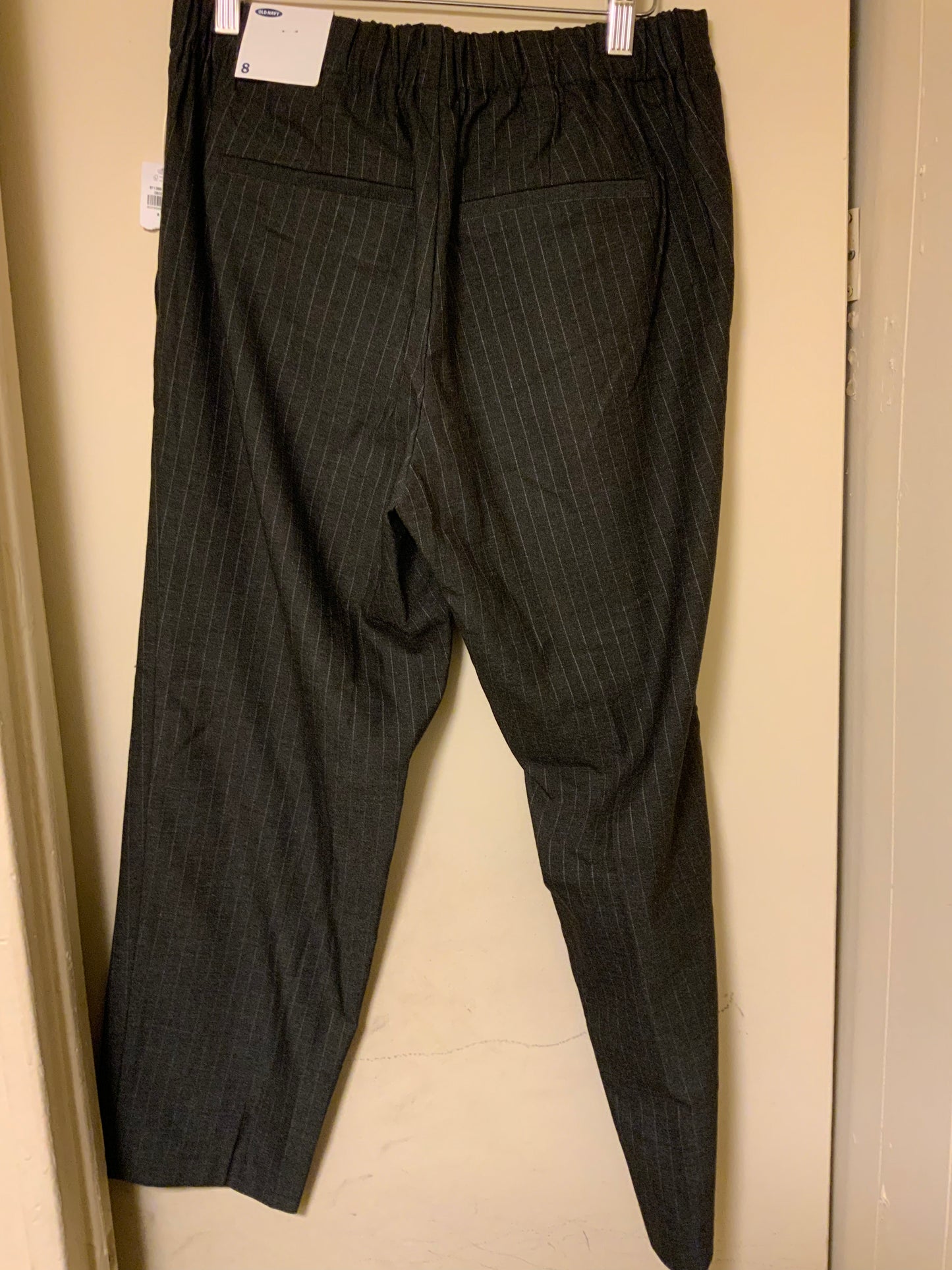 Old Navy High-Waisted Pinstripe Pants