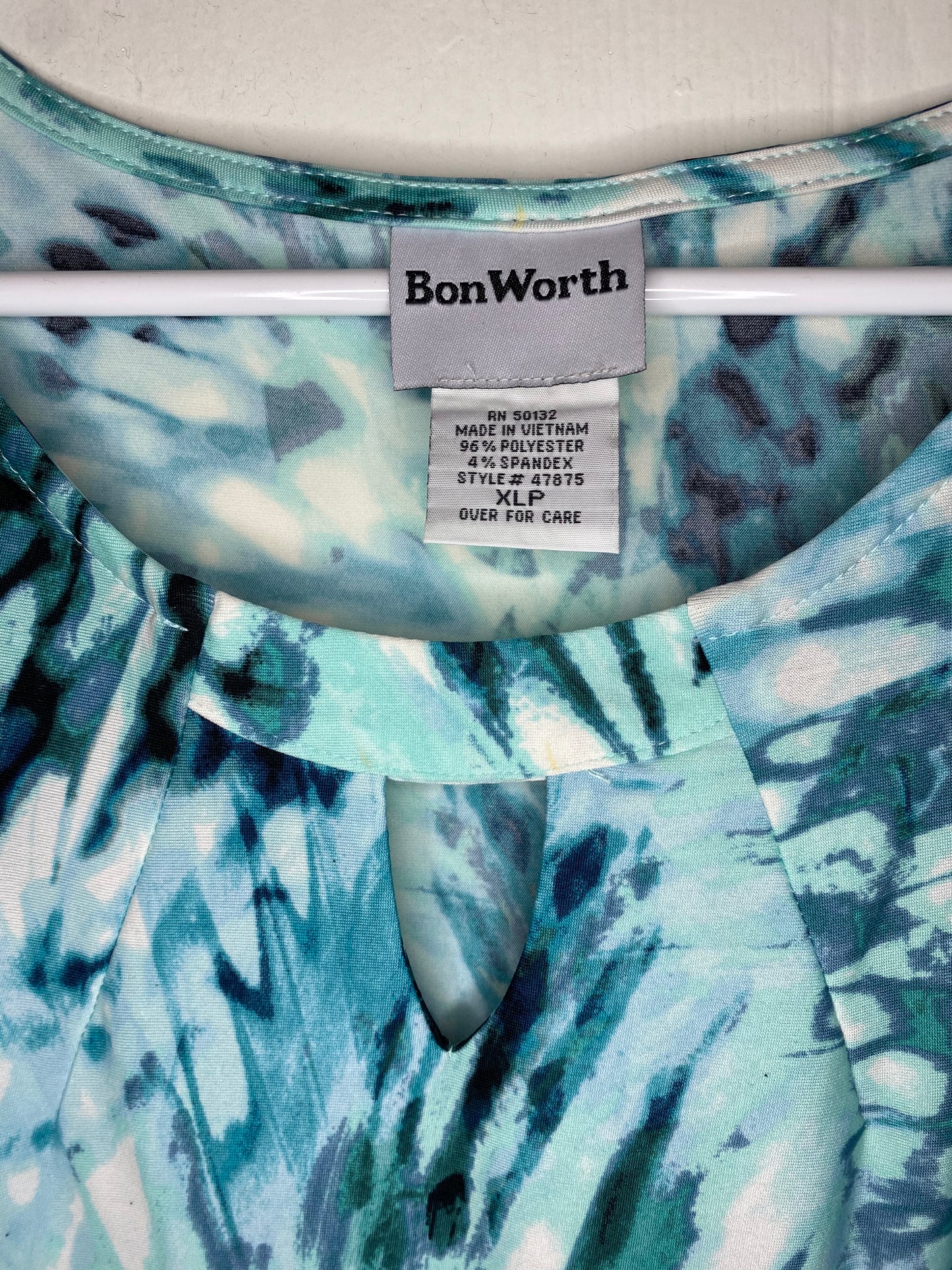 Bonworth SHORT SLEEVE JEWEL NECK TOP