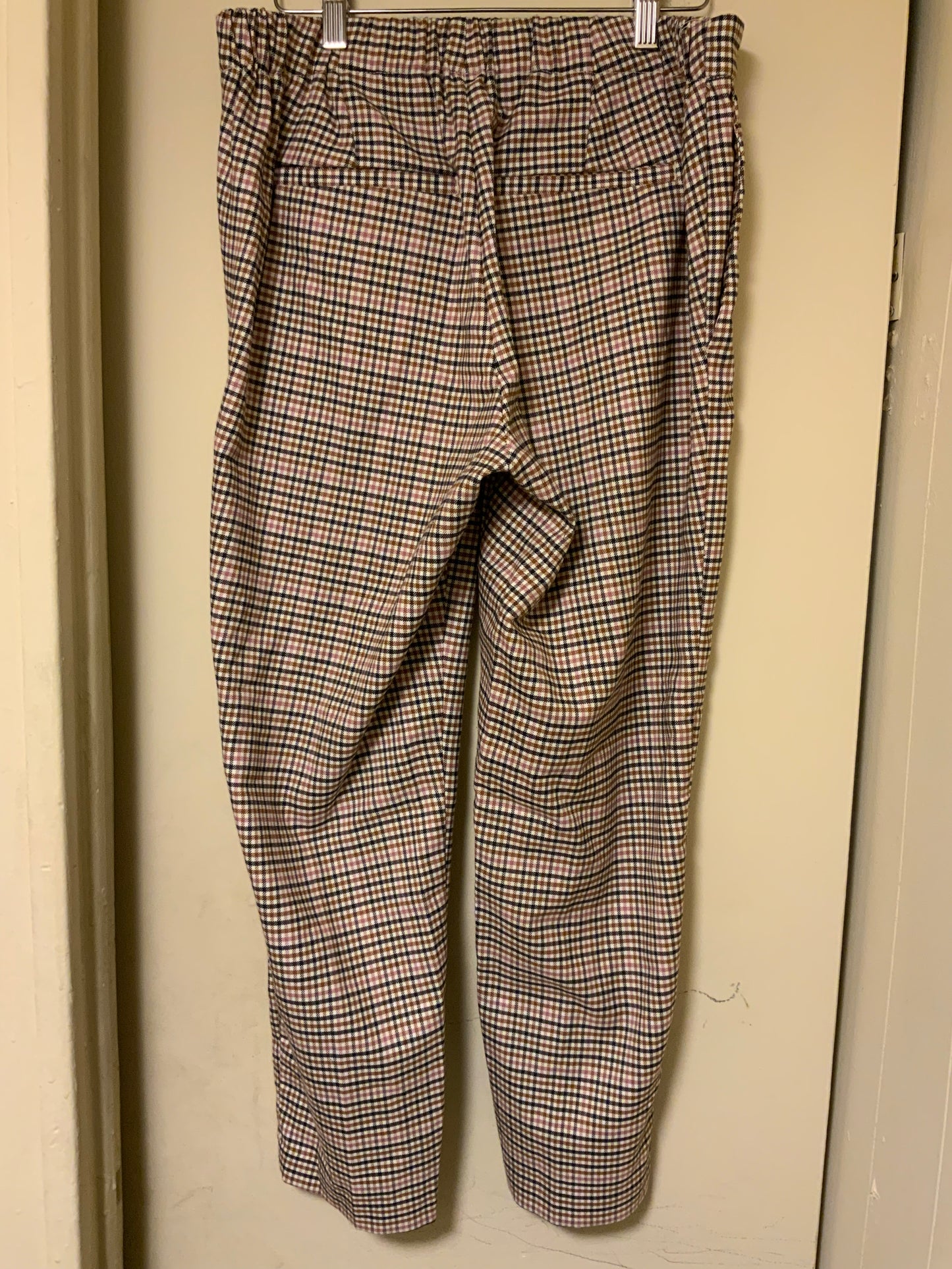 Old Navy High-Waisted Plaid Pants