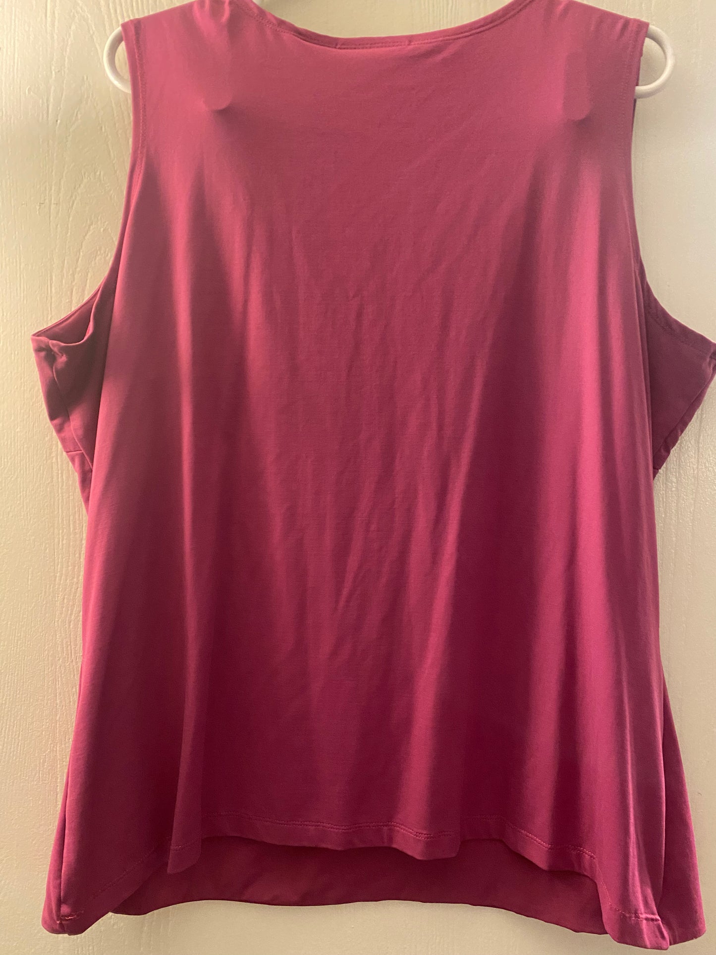 Bay Studio Plus Size Solid V-Neck Sleeveless Top